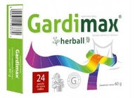 GARDIMAX HERBALL z maliną 24 pastylki do ssania