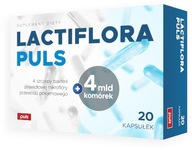 LACTIFLORA PULS PROBIOTYK WZMACNIAJĄCY ODPORNOŚĆ I FLORĘ BAKTERYJNĄ 20 KAPS