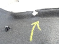 CITROEN C3 II Abdeckung, Hutablage heck hinten 96833304