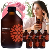 KOMBUCHA VIGO MÁLNA+ROZMARING BIO 8x330ML – KIFEJEZŐ TERMÉSZETES ÍZ