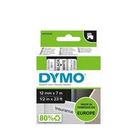 DYMO Páska D1 12 mm x 7 m, čierna / biela originál