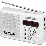 Rádiové batérie FM Sencor SRD 215 W