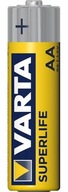 Zestaw baterii cynkowo-węglowe VARTA Superlife R6 AA Zn-C x 4