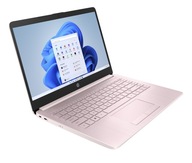 Laptop HP 14-cf N4120 4rdzenie 8GB RAM Intel UHD Win 11 Różowy