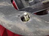 PEUGEOT 307 light left rear part 9655767680