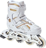 Rolki Regulowane RAVEN Pulse White/Gold 37-40