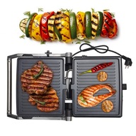 ELEKTROMOS ASZTALI GRILL ASZTALI HORDOZHATÓ ERŐS erkélyre
