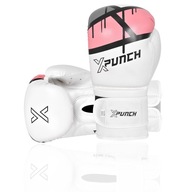Жіночі тренувальні боксерські рукавички XPUNCH ROSEBLADE білі та рожеві 10 унцій