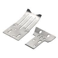 2 Pieces Front and Rear Chassis Practical Replace Parts Durable High