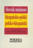 SŁOWNIK MINIMUM HISZPAŃSKO POLSKI POLSKO HISZAŃSKI