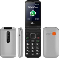 Telefon komórkowy HC mobi dla seniora stacja ładująca + Karta 16 GB