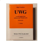 UWG Gesetz gegen den unlauteren Wettbewerb (97C)