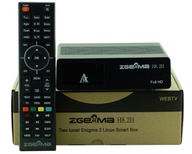 TUNER ZGEMMA H8.2H DEKODER SAT + DVB-T2 HEVC ENIGMA2 E2