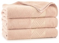 ZWOLTEX Komplet 2 Ręcznik ENZO Róż 50x90 i 70x140