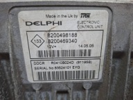 control unit of the engine 8200498188 8200469340 R0410B024D RENAULT 1.5 DCI