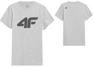 4F T-Shirt Koszulka Męska Turystyczna Bawełniana
