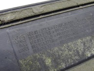 moulding cap threshold left front AUDI RS4 B7 8E0853373F