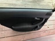 AUDI A4 B6 KOMBI complete door left rear part black,