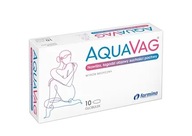 AquaVag globulki dopochwowe/nawilżające 10 sztuk