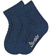 Detské bavlnené ponožky STERNTALER 2PAK tmavomodré veľ. 17-18