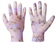 Ochranné rukavice NITROX FLOWERS, veľkosť 8 nitril