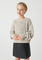 RESERVED Dievčenský sveter CROP roz 116 cm