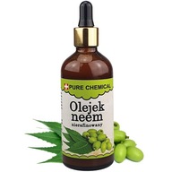 OLEJEK NEEM NIERAFINOWANY NATURALNY TŁOCZONY NA ZIMNO 100ml