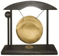 Ping Gong zlatý zvonček ozdoba stola