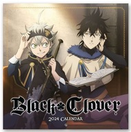 Kalendarz 2024 Black Clover Kalendarz ścienny 2024