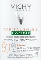 Vichy Capital Soleil UV Clear SPF50+ fluid z filtrem do twarzy 3x1 ml