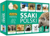 Gra Memory Memo Ssaki Polski Zwierzęta Gra Pamięciowa Dla Dzieci 3+ Adamigo