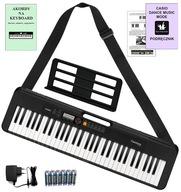 CASIO CT-S200 BK Przenośny keyboard +pas +baterie
