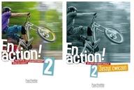 EN ACTION! 2 PODRĘCZNIK + ĆWICZENIA + AUDIO ONLINE JĘZYK FRANCUSKI HACHETTE