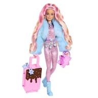 LALKA BARBIE EXTRA FLY zestaw wakacyjny ZIMOWY