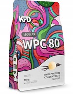 Proteínový kondicionér KFD WPC 80 prášok 750g príchuť vanilkovej zmrzliny