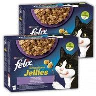 Karma dla kota mokra Felix Sensations mix PAKIET