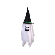 Halloween LED blikajúce závesné svetlo Ornament žiara v tmavo bielej
