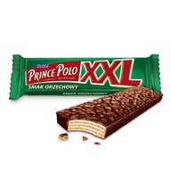 Prince Polo XXL Orzechowe kruchy wafelek, baton oblany czekoladą 50 g