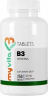 Vitamín B3 Niacín 50mg 250 tabliet MyVita
