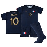 MBAPPE FRANCJA 10 strój piłkarski + getry