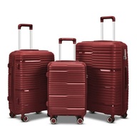 Kufre cestovná batožina veľká stredná malá červená