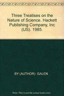 Three Treatises on the Nature of Science Galen