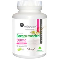 Aliness Bacopa Monnieri extrakt 50% 100 kaps. vege odolnosť nervový systém