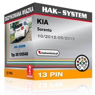 Vyhradený lúč KIA Sorento 10/2012+ 13-pin