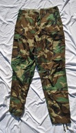 spodnie wojskowe woodland ripstop BDU LARGE LONG LL US ARMY 100% cotton