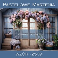 Tło fotograficzne materiałowe t_2509 - Pastelowe Marzenia