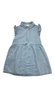 Jeansowa sukienka dziecięca ZARA, 4-5 lat 110 cm w zestawie z gumką