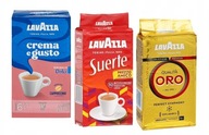 LAVAZZA ZESTAW 3 KAW ORO , SUERTE , GUSTO DOLCE