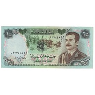 Banknot, Irak, 25 Dinars, 2001/AH1422, KM:86, AU(5