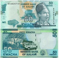 Bankovka 50 Kweche Malawi 2020